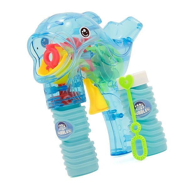 Indy Dolphin Bubble Gun - Various Colours Available
